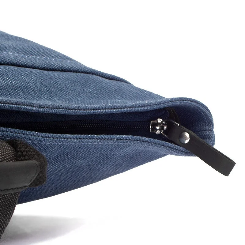 Margelisch Canvas Rucksack Yoko 1 Denim-Charcoal, Detailansicht 6 | One Horizon