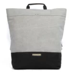 Margelisch Canvas Rucksack Yoko 1 Grey-Black | One Horizon
