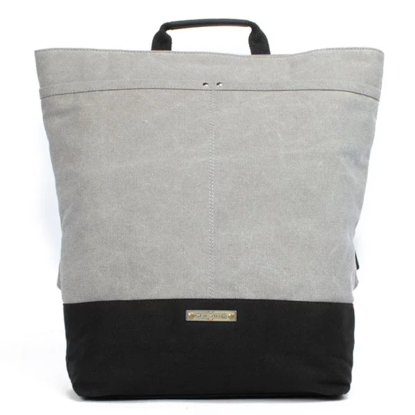 Canvas Rucksack Yoko 1 - Grey-Black