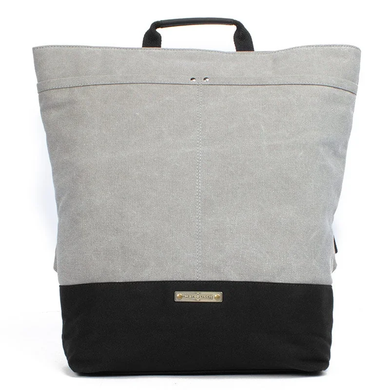 Margelisch Canvas Rucksack Yoko 1 Grey-Black | One Horizon