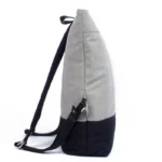 Margelisch Canvas Rucksack Yoko 1 Grey-Black, Detailansicht 3 | One Horizon
