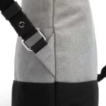 Margelisch Canvas Rucksack Yoko 1 Grey-Black, Detailansicht 7 | One Horizon