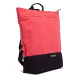 Margelisch Canvas Rucksack Yoko 1 Red-Black, Detailansicht 2 | One Horizon