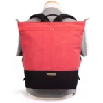 Margelisch Canvas Rucksack Yoko 1 Red-Black, Detailansicht 4 | One Horizon