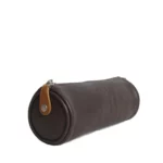 Étui à plume en cuir Hitch 1 Marron foncé
