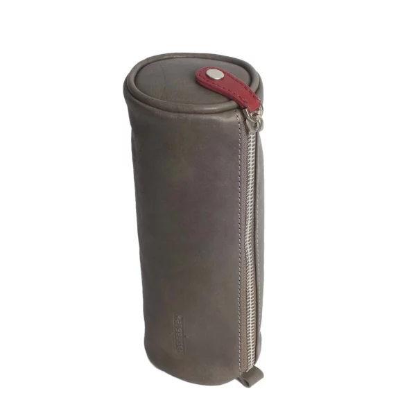 Leder-Federetui Hitch 1 - Grau