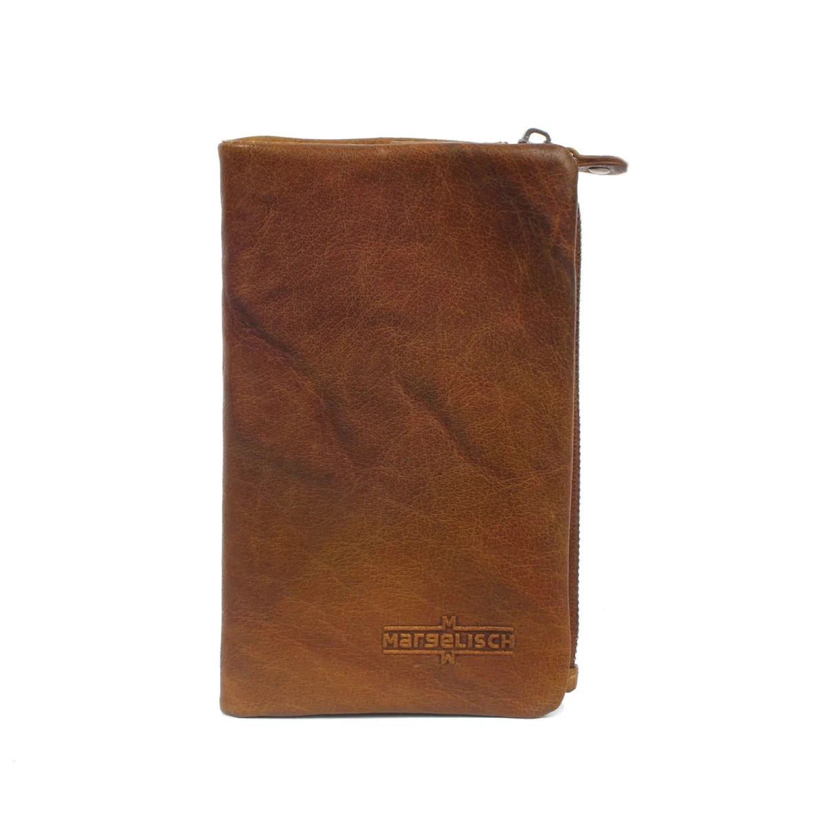 Porte-monnaie en cuir RFID Hambourg 2 Boue