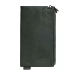 Porte-monnaie en cuir RFID London 2A Vert
