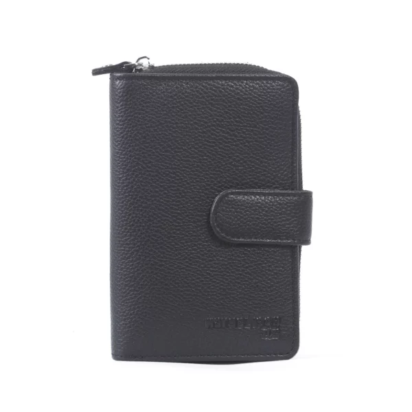 RFID-Leder Geldbörse Madrid 1 - Schwarz