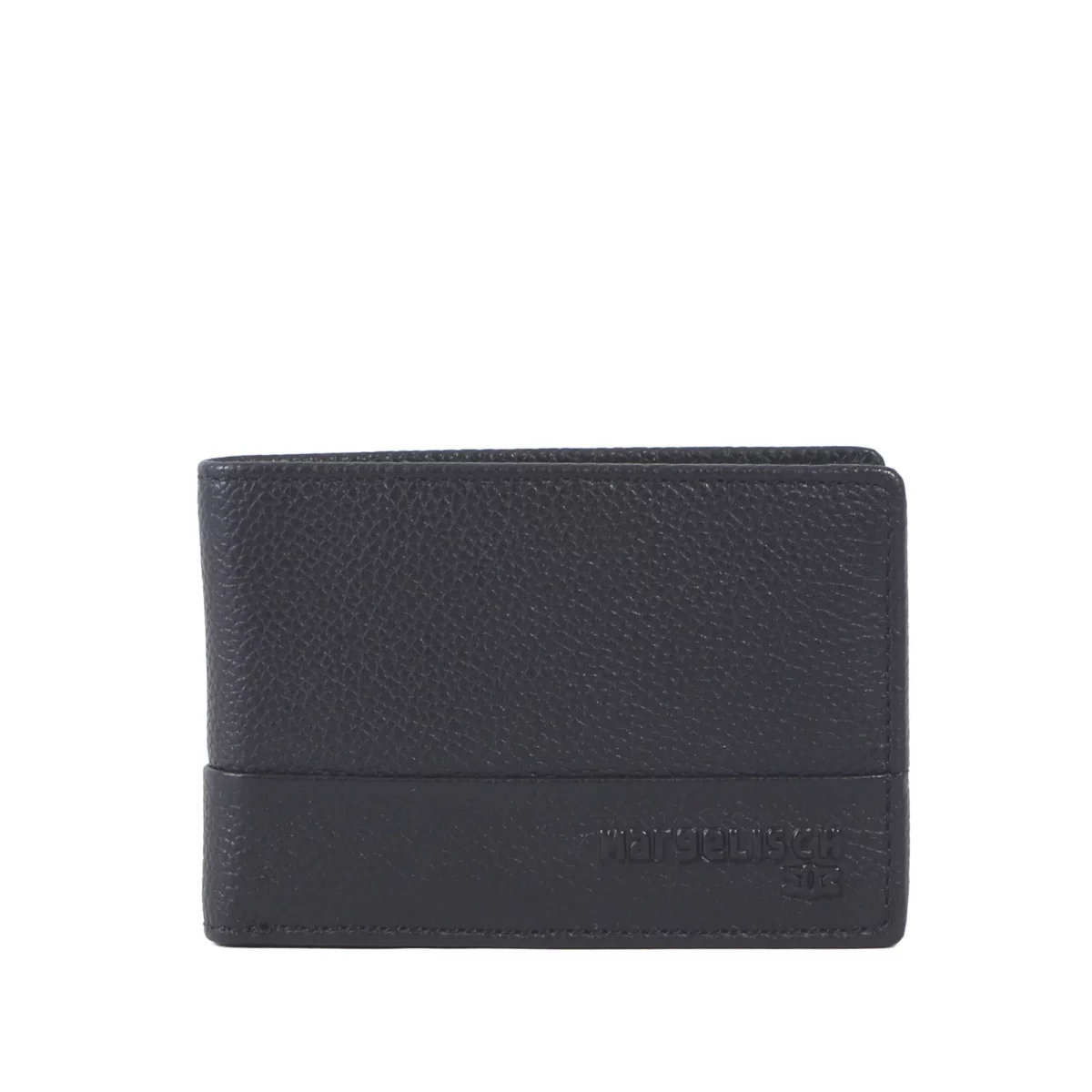 Margelisch RFID-Leder Geldbörse Marcello 3 Schwarz | One Horizon
