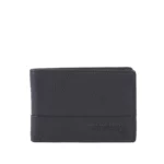 Margelisch RFID-Leder Geldbörse Marcello 3 Schwarz | One Horizon
