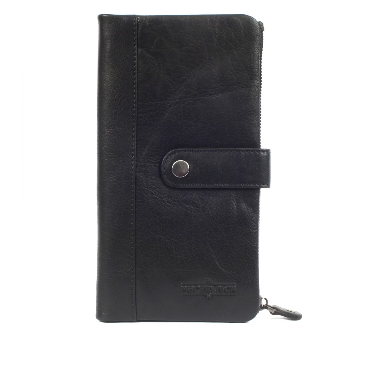 Margelisch RFID-Leder Geldbörse New York 2 Schwarz | One Horizon