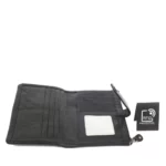 Margelisch RFID-Leder Geldbörse New York 2 Schwarz, Detailansicht 5 | One Horizon