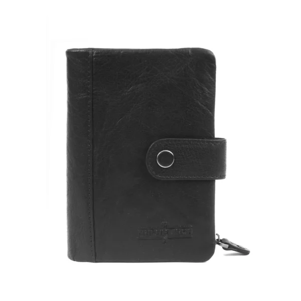 RFID-Leder Geldbörse Oxford 1 - Schwarz