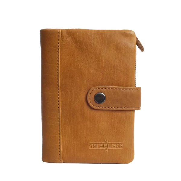 RFID-Leder Geldbörse Oxford 1A - Gelb