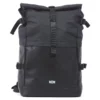 Margelisch Rolltop-Rucksack Terem-001 Schwarz | One Horizon