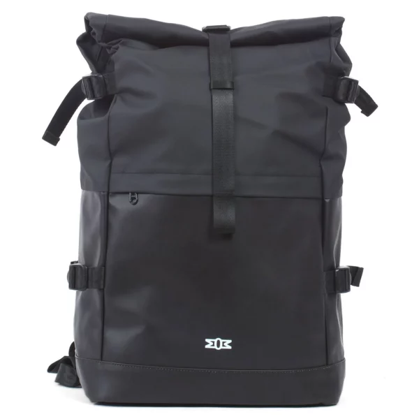 Rolltop-Rucksack Terem-001 - Schwarz