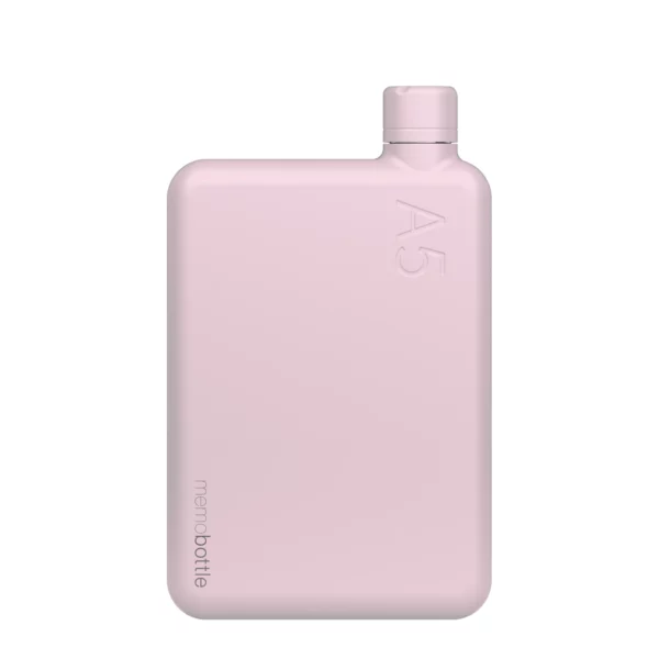 Memobottle A5 stainless steel Rosé