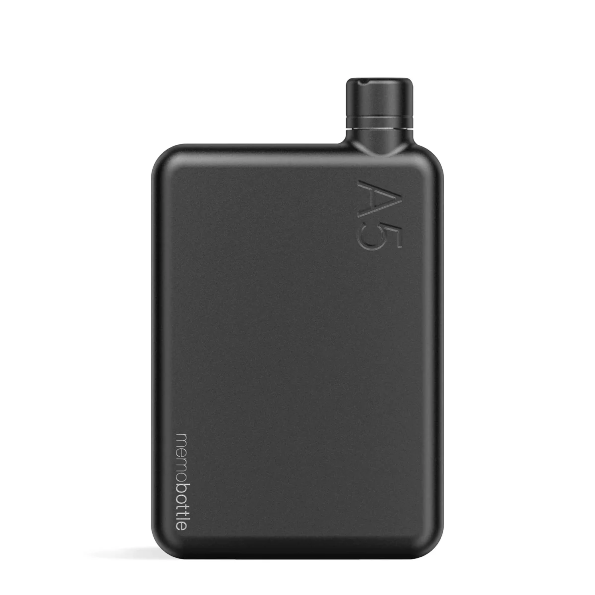 Memobottle A5 stainless steel Black