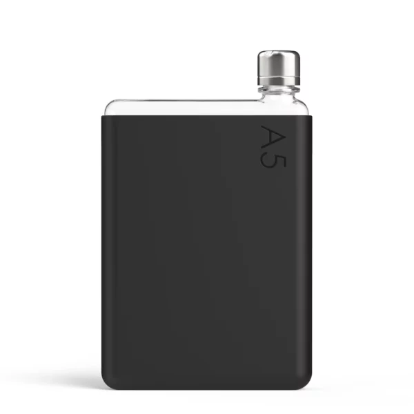 Memobottle A5 étui en silicone - Noir