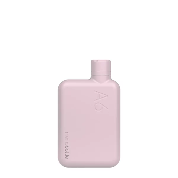 Memobottle A6 Edelstahl - Rosé
