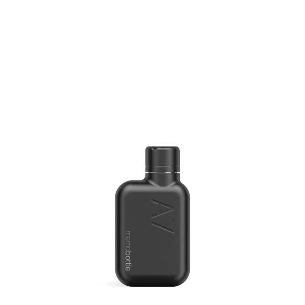 Memobottle A7 en acier inoxydable - Noir