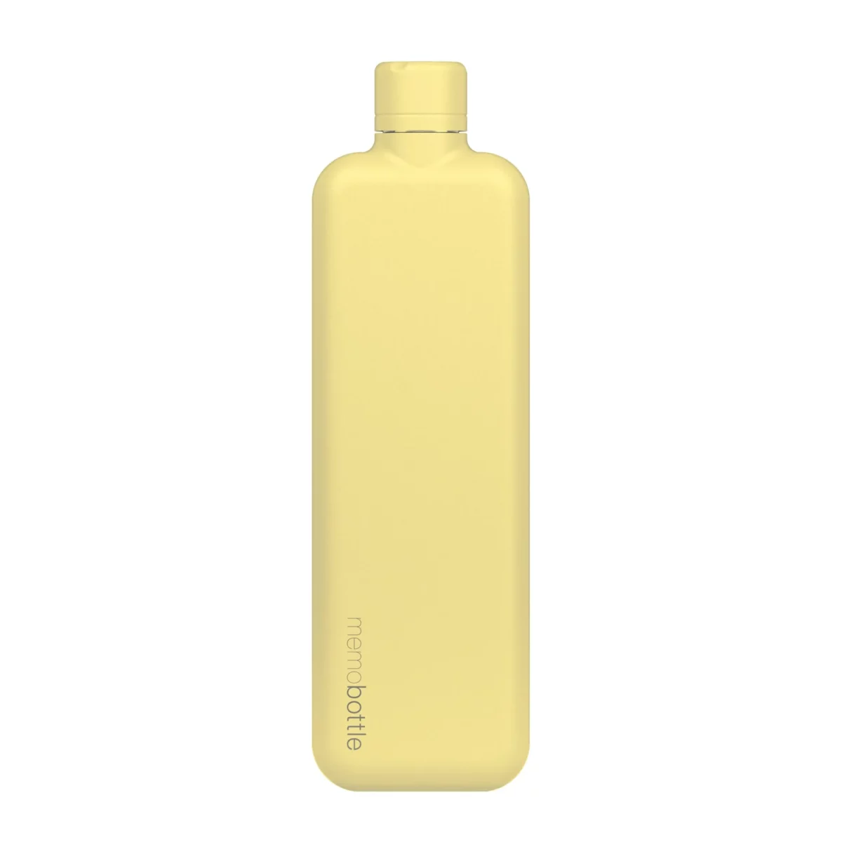 Memobottle Memobottle Slim Edelstahl Buttergelb | One Horizon