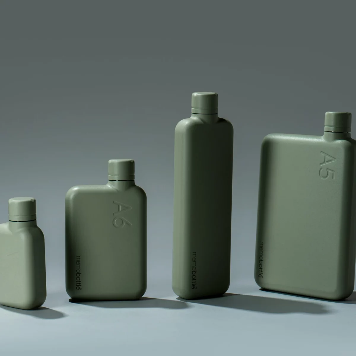 Memobottle Memobottle Slim Edelstahl Pistazie, Detailansicht 5 | One Horizon