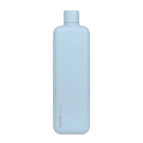 Memobottle Slim Acier inoxydable - Bleu poudré