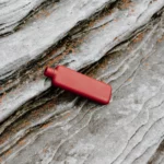 Memobottle Memobottle Slim Edelstahl Rot, Detailansicht 2 | One Horizon