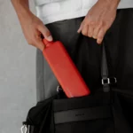 Memobottle Memobottle Slim Edelstahl Rot, Detailansicht 3 | One Horizon