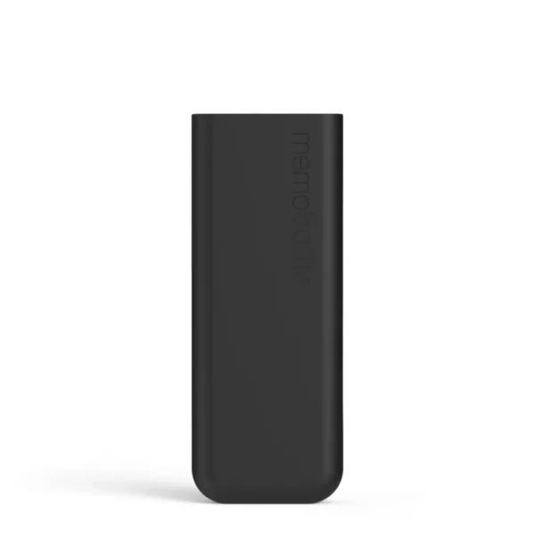 Memobottle Slim étui en silicone - Noir