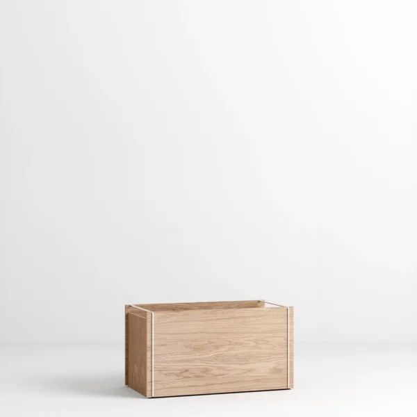 Storage Box - Eiche / Weiss