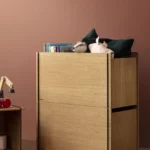 Moebe Storage Box Geräucherte Eiche / Schwarz, Detailansicht 4 | One Horizon
