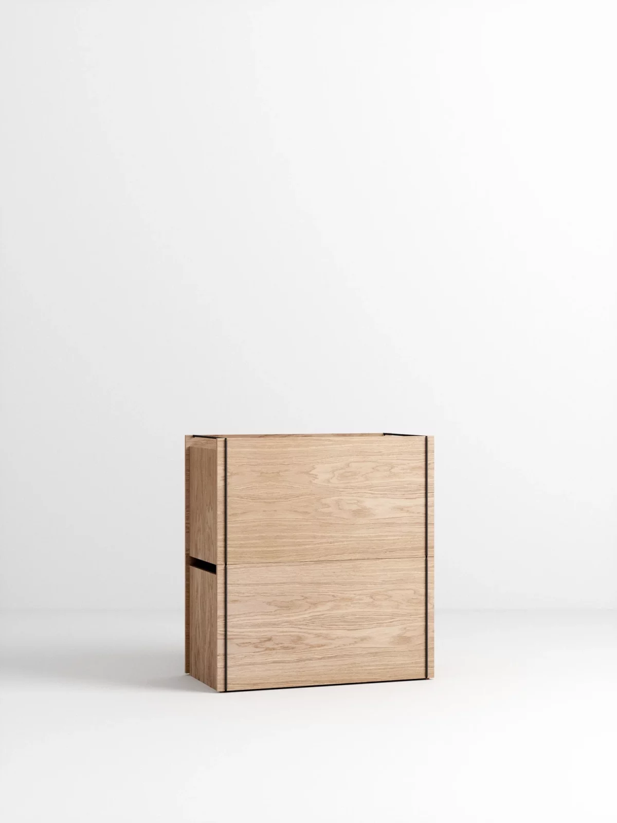 Moebe Storage Box Geräucherte Eiche / Schwarz, Detailansicht 5 | One Horizon