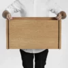Moebe Storage Box Geräucherte Eiche / Schwarz, Detailansicht 7 | One Horizon