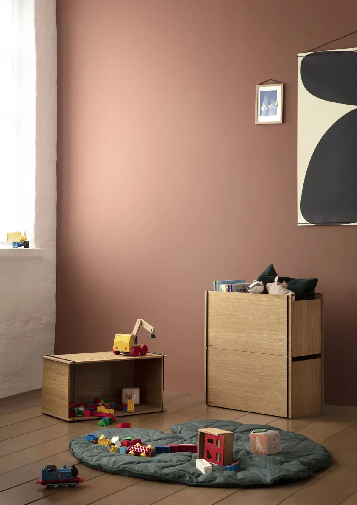 Moebe Storage Box Geräucherte Eiche / Schwarz, Detailansicht 10 | One Horizon
