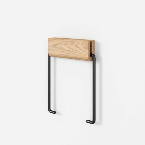 Moebe Toilettenpapierhalter Schwarz | One Horizon
