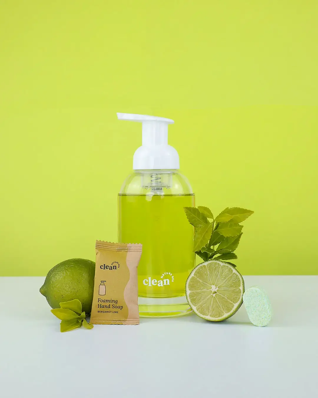 Nature Bee Clean Verschiedene Handseifen Tabletten Bergamotte Limette | One Horizon