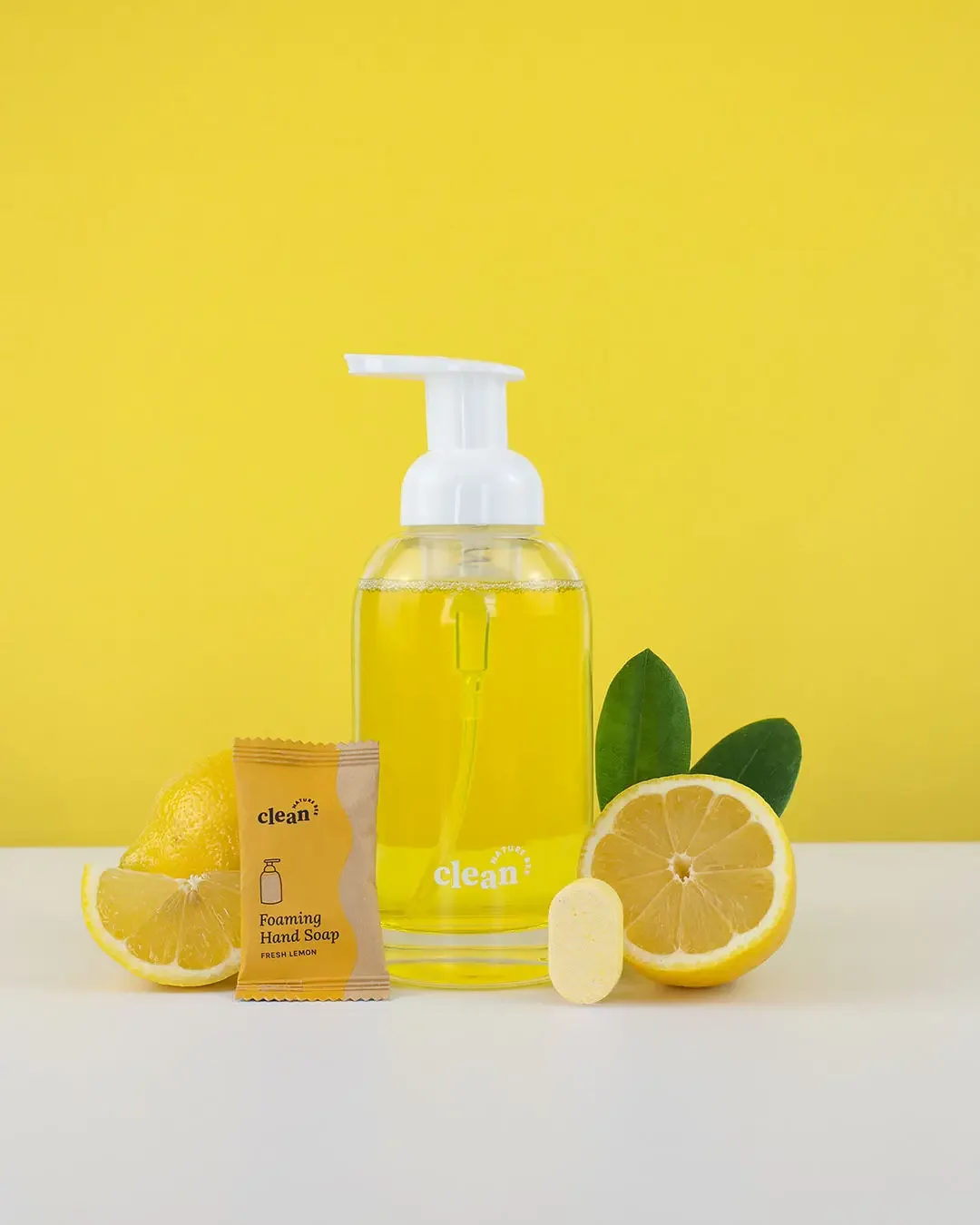 Différentes tablettes de savon pour les mains Frische Zitrone
