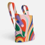 Notabag 2-in-1 Rucksack und Einkaufstasche – Artist Edition Flow, Detailansicht 3 | One Horizon