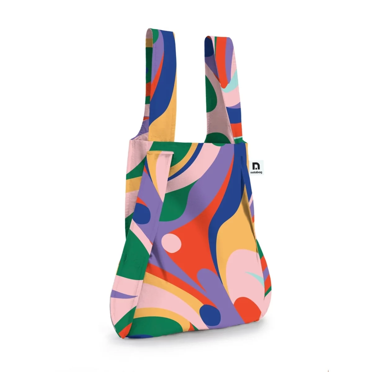 Notabag 2-in-1 Rucksack und Einkaufstasche – Artist Edition Flow, Detailansicht 8 | One Horizon
