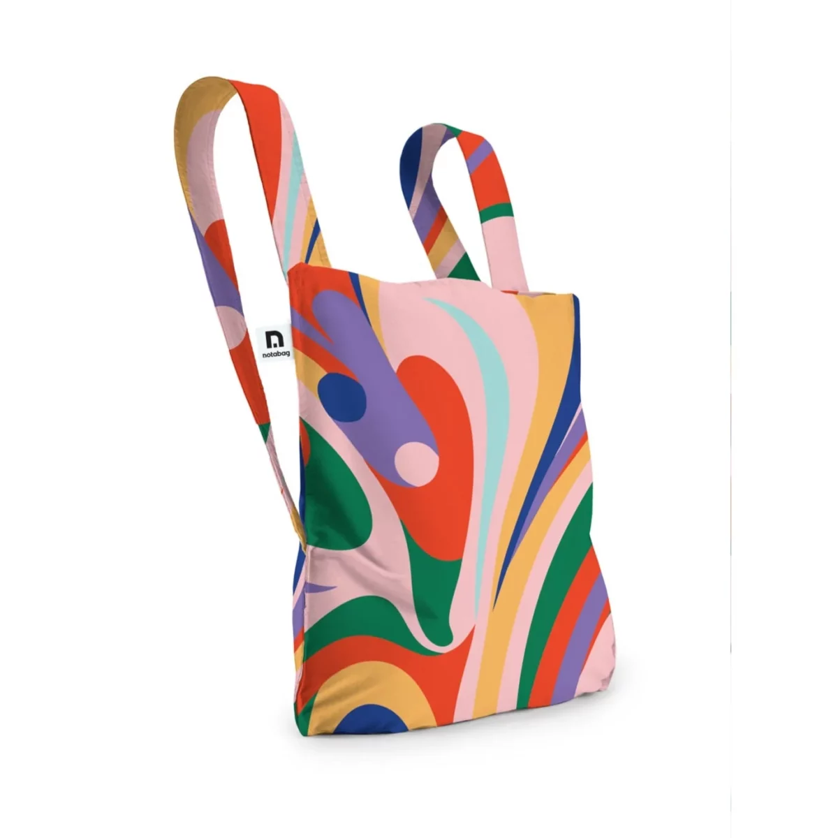 Notabag 2-in-1 Rucksack und Einkaufstasche – Artist Edition Flow, Detailansicht 9 | One Horizon