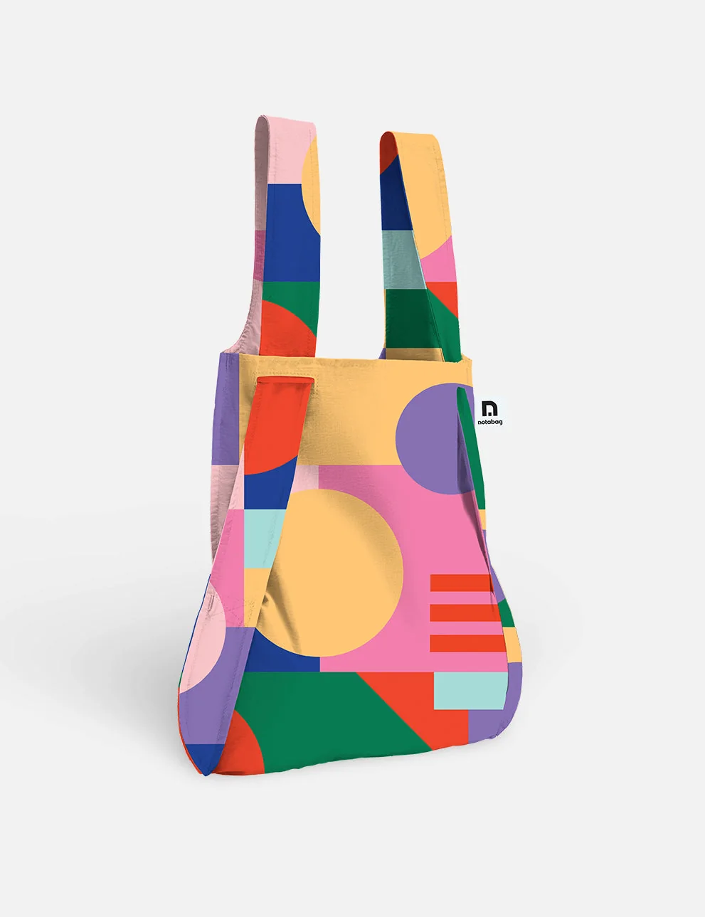 Notabag 2-in-1 Rucksack und Einkaufstasche – Artist Edition Geoplay | One Horizon