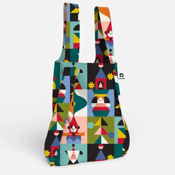 2-in-1 Backpack and Tote Bag – Artist Edition - Judit Canela Playground