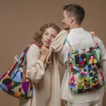 Notabag 2-in-1 Rucksack und Einkaufstasche – Artist Edition Judit Canela Playground, Detailansicht 8 | One Horizon