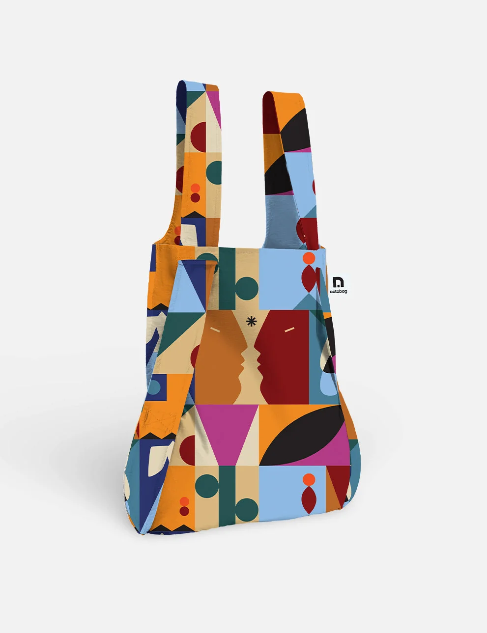 Notabag 2-in-1 Rucksack und Einkaufstasche – Artist Edition Judit Canela Roots | One Horizon