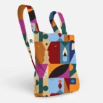 Notabag 2-in-1 Rucksack und Einkaufstasche – Artist Edition Judit Canela Roots, Detailansicht 3 | One Horizon
