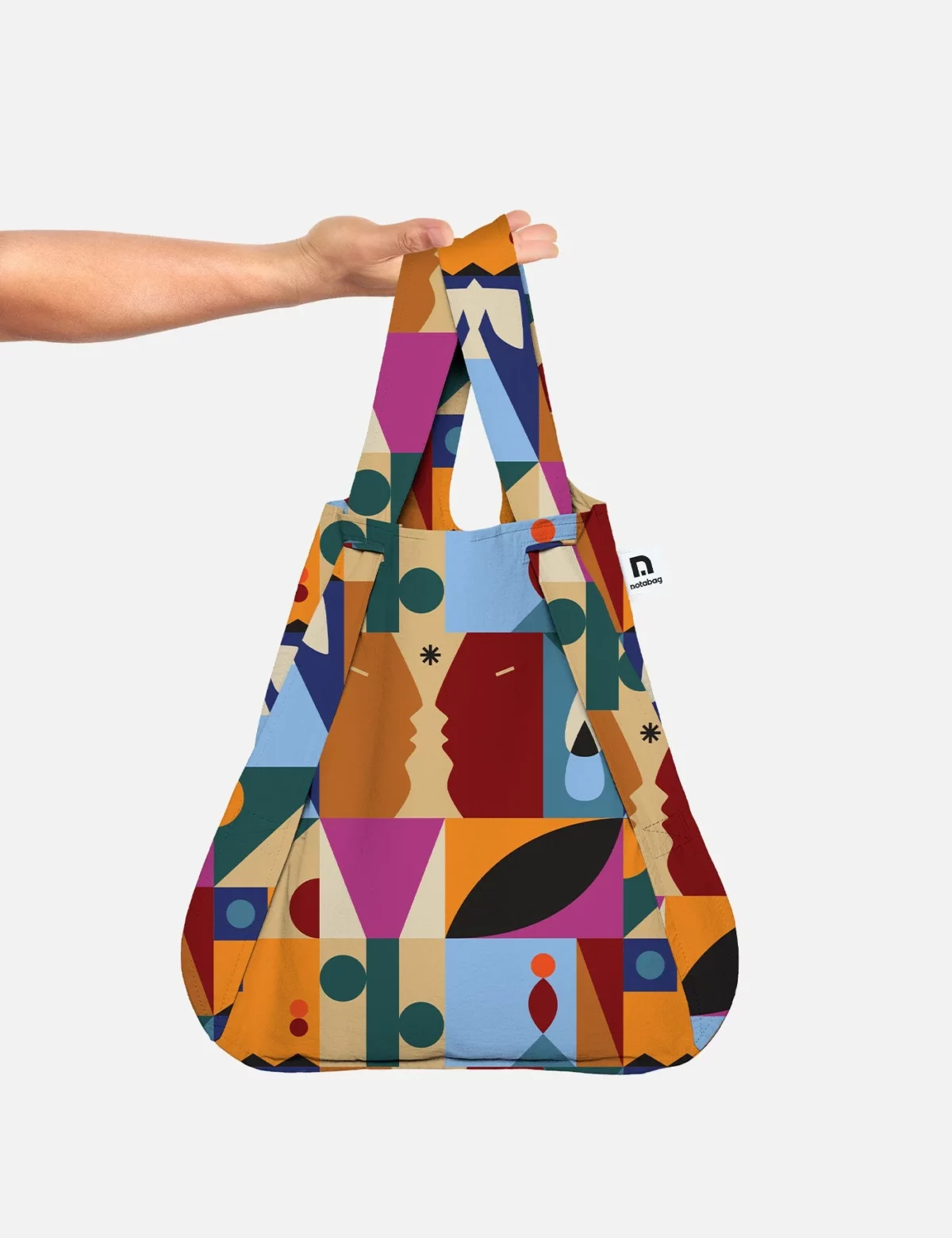 Notabag 2-in-1 Rucksack und Einkaufstasche – Artist Edition Judit Canela Roots, Detailansicht 5 | One Horizon