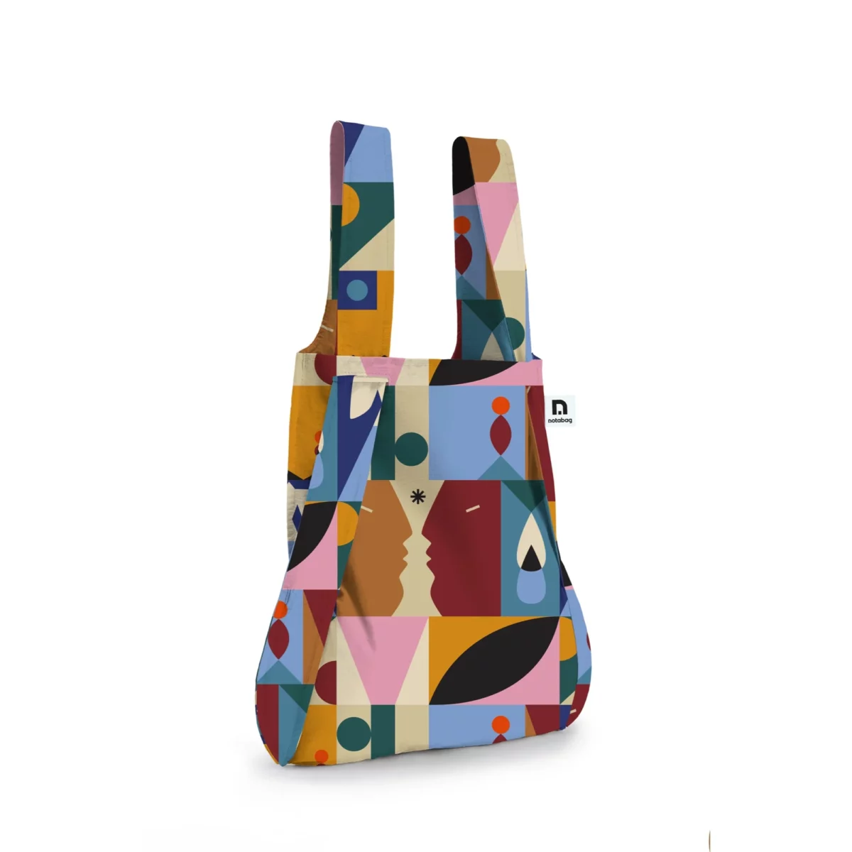 Notabag 2-in-1 Rucksack und Einkaufstasche – Artist Edition Judit Canela Roots, Detailansicht 7 | One Horizon